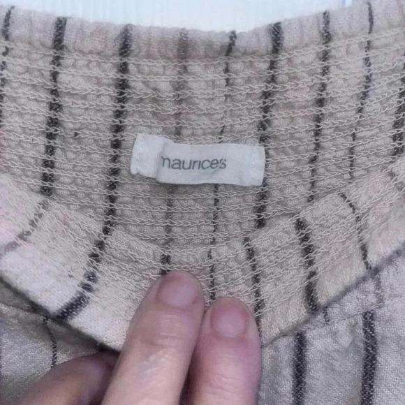 Maurice’s multi striped dressed wide leg pants-sz lg - Picture 2 of 4